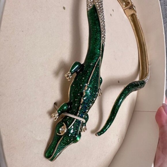 Anna Dello Russo x H&M Crocodile Necklace - Limited Edition - Picture 5 of 8